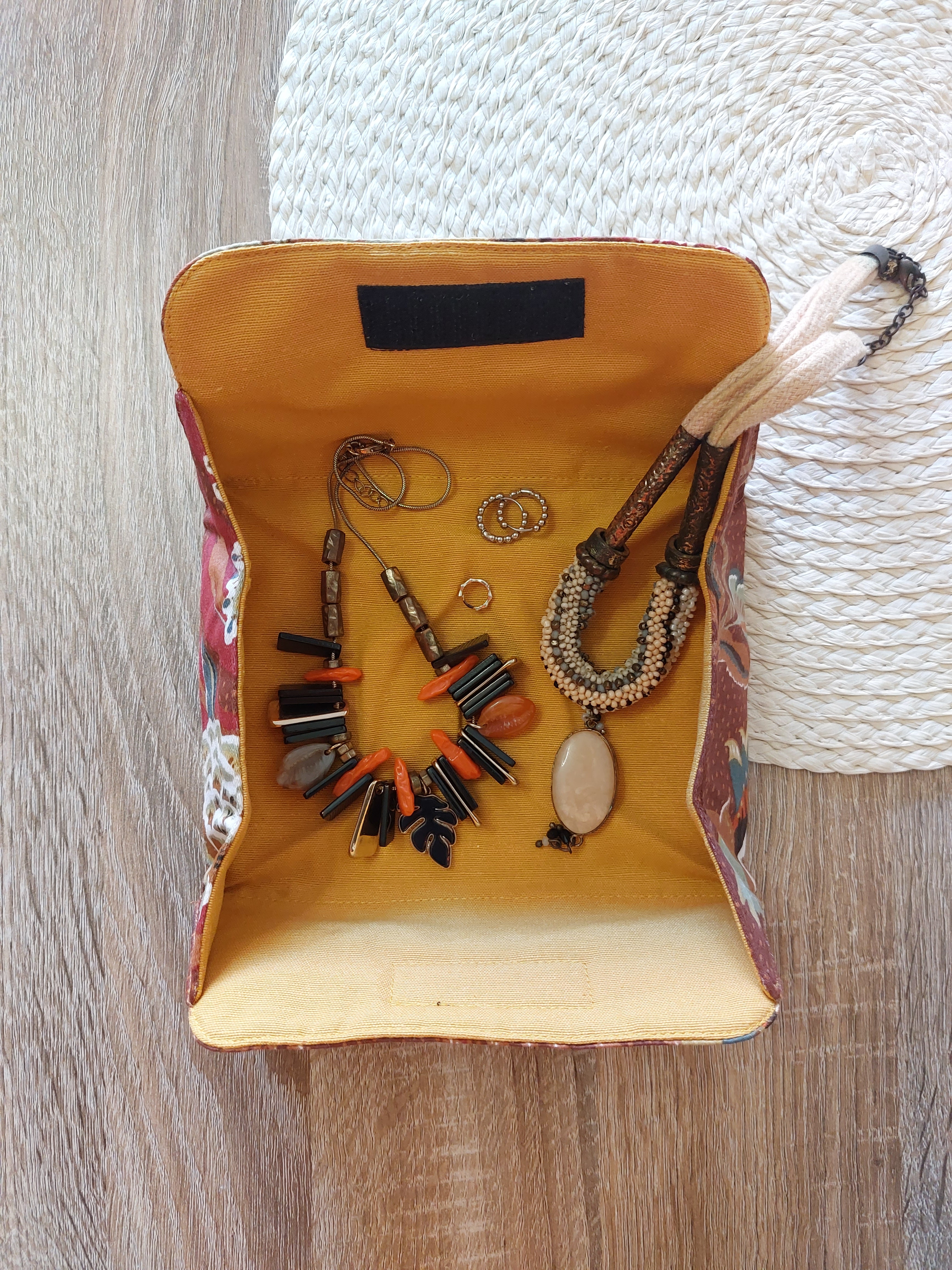 Letter Bag Cotone Bengi Caramel