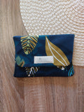 Letter Bag Cotone Tropical Blue