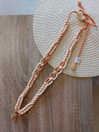Lanyard Equis Dop.Lime-Orange