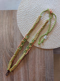Lanyard Equis Dop.Lime-Orange