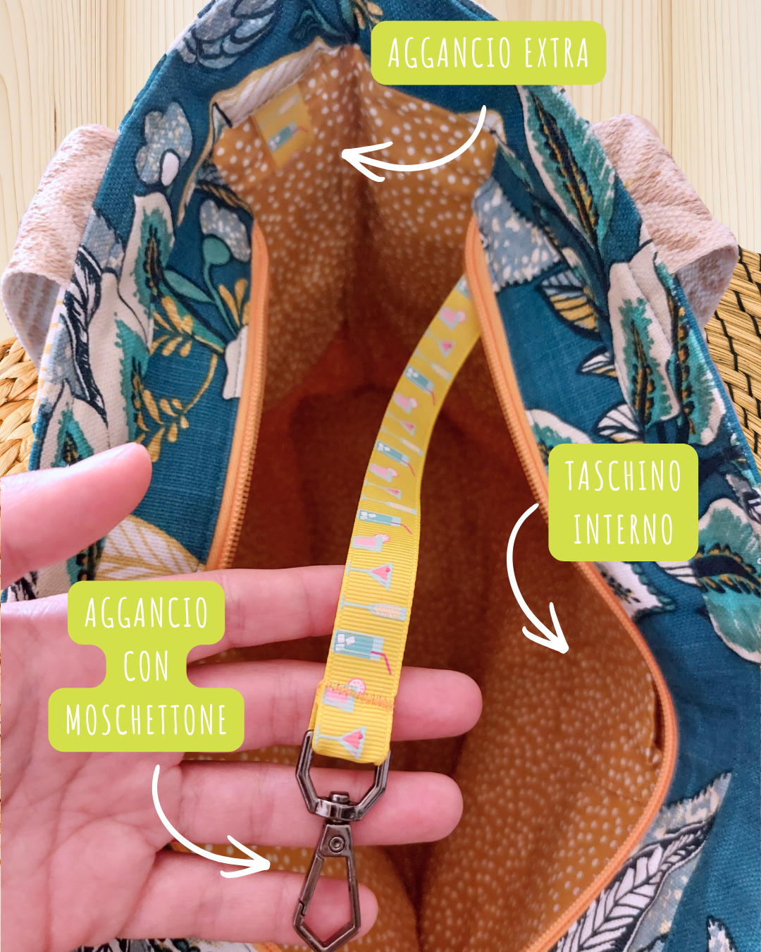 Vertical Shopper Bag Mahuru Sun