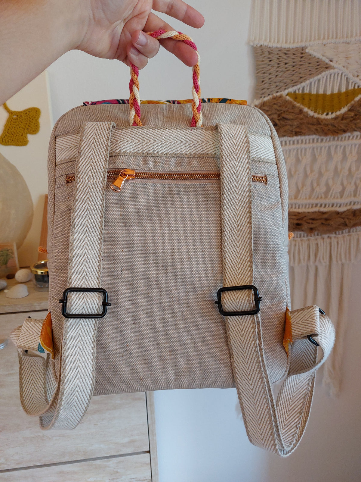 Aura Bag Lino-Seychelles