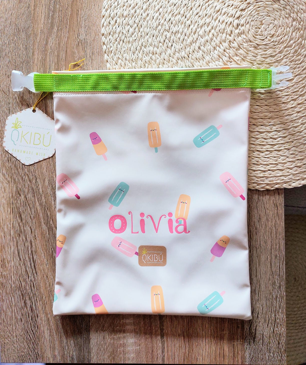 Bikini Bag Bubble Olive