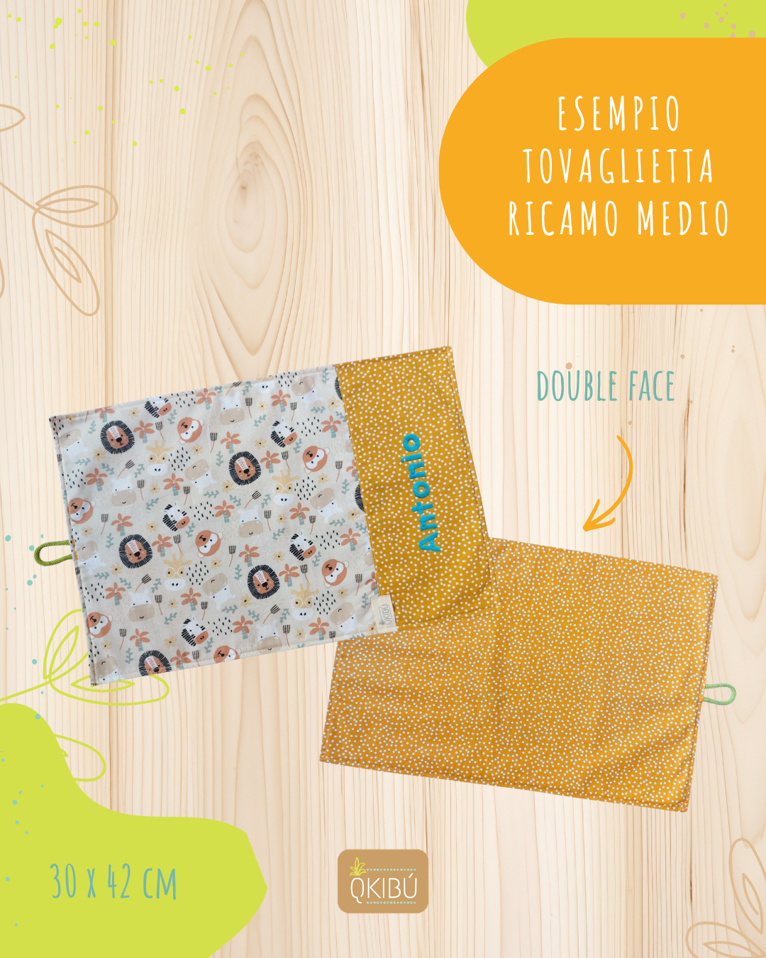 Tovaglietta Merenda Asilo - Amici della Giungla