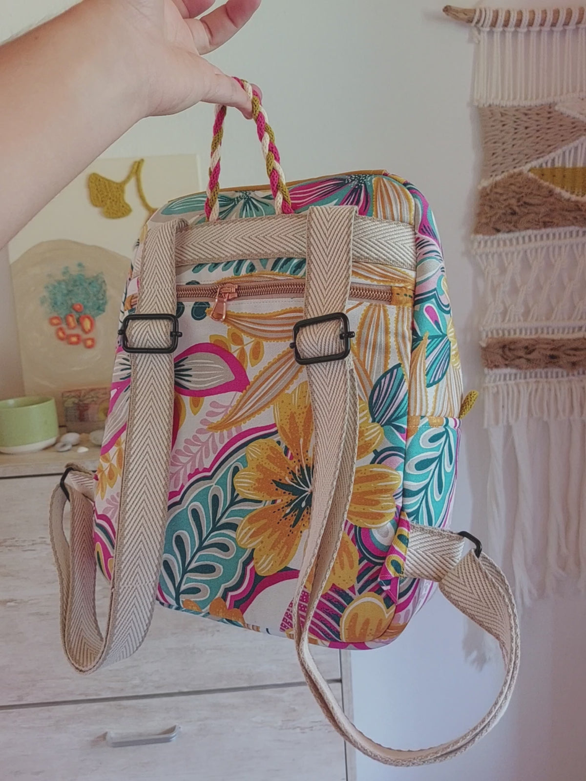 Aura Bag Seychelles Fucsia-Sun